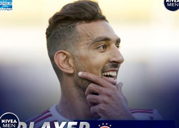 بعد تألقه مع أولمبياكوس أحمد حسن كوكا لاعب الشهر في الدوري اليوناني