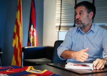 بارتوميو يعلن توقف مفاوضات برشلونة مع نيمار ولاوتارو مارتينيز