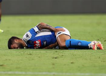 تفاؤل في نابولي بشأن إمكانية لحاق إنسيني بمواجهة برشلونة