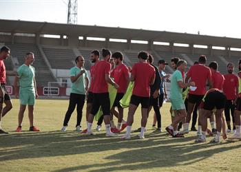 صور مران الأهلي تأهيل ياسر إبراهيم وتراي ماتش ومحاضرة فايلر