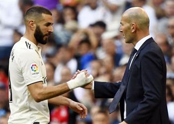 على خطى زيدان بنزيما يمكن أن أدرب ريال مدريد يوم ا ما