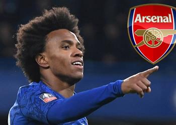 آرسنال يستغل تعثر تشيلسي ويغري ويليان بعرض قوي