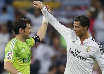 كريستيانو رونالدو لـ كاسياس فخور بمشاركة لحظات رائعة معك