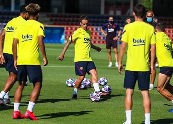 نبأ سار في تدريبات برشلونة قبل مواجهة نابولي بـ دوري أبطال أوروبا