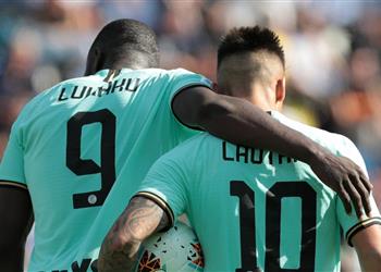 تشكيل إنتر ميلان أمام خيتافي لاوتارو ولوكاكو يقودان الهجوم