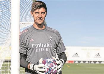 كورتوا فرص ريال مدريد كبيرة لتخطي مانشستر سيتي ومقارنتي بـ كاسياس لا معنى لها