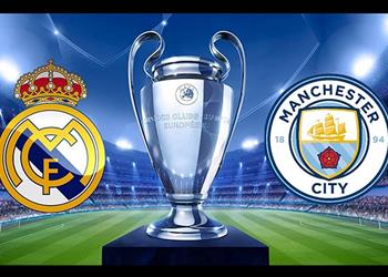 تعرف على معلق مباراة ريال مدريد ومانشستر سيتي اليوم في دوري أبطال أوروبا