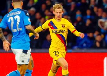 دي يونج قبل مواجهة نابولي هدفنا الفوز دائم ا ولن أقول كيف سنلعب