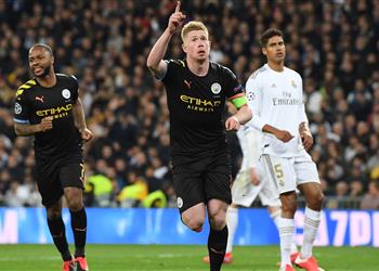 تشكيل مانشستر سيتي أمام ريال مدريد محرز بديل ودي بروين أساسي ا