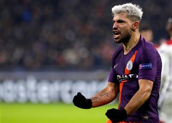 جوارديولا يكشف هل يلحق أجويرو بمواجهة ليون في ربع نهائي دوري الأبطال