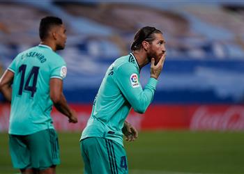 راموس يوجه رسالة لجماهير ريال مدريد عقب الخروج من دوري الأبطال نشعر بالمرارة