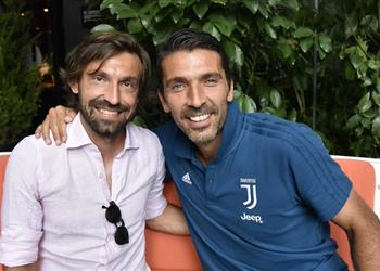 بوفون يوجه رسالة طريفة لـ بيرلو بعد إعلانه مدرب ا ليوفنتوس