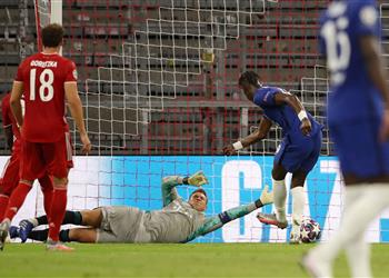 فيديو أبراهام يقلص الفارق ويسجل هدف ا لـ تشيلسي أمام بايرن ميونخ