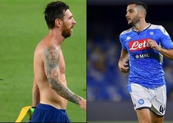 مانولاس يسخر من أنباء رفض ميسي مصافحته في مباراة برشلونة ونابولي