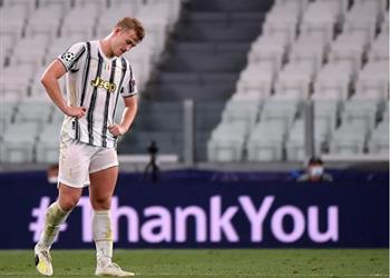 دي ليخت يقدم وعد ا لجماهير يوفنتوس بعد مغادرة دوري أبطال أوروبا