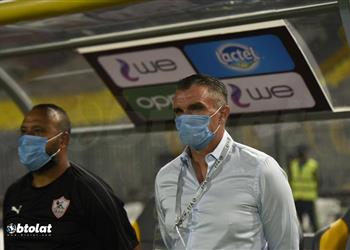 كارتيرون يرفض حضور المؤتمر الصحفي بعد تعادل الزمالك مع الاتحاد