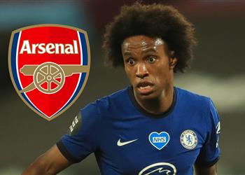 تقارير برازيلية ويليان اجتاز الفحص الطبي في آرسنال