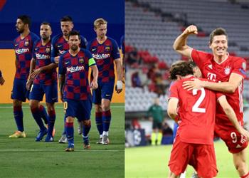 يويفا ي علن عن حكم مباراة برشلونة وبايرن ميونخ في دوري أبطال أوروبا