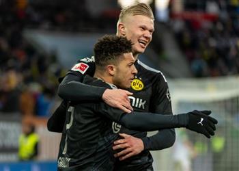 هالاند سعيد جد ا ببقاء سانشو وموهبة بوروسيا دورتموند أفضل مني