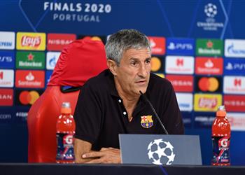 سيتين يكشف موقف ديمبلي من المشاركة أمام البايرن ويؤكد ليفاندوفسكي لا يرتقي لمستوى ميسي