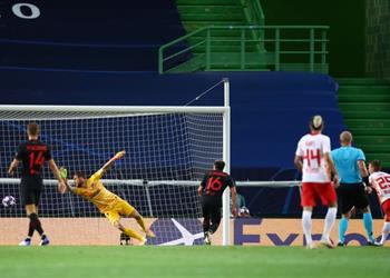 فيديو أولمو يسجل هدف لايبزيج الأول أمام أتلتيكو مدريد