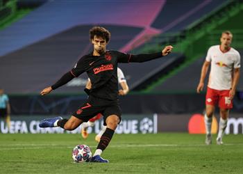 فيديو جواو فيليكس يسجل هدف تعادل أتلتيكو مدريد أمام لايبزيج من ركلة جزاء