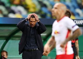 سيميوني لا يوجد أعذار ونستحق الهزيمة ولايبزيج جدير بالتأهل لنصف النهائي