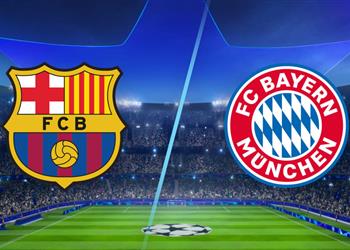 موعد والقناة الناقلة لمباراة برشلونة وبايرن ميونخ اليوم في دوري أبطال أوروبا