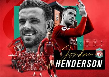 متفوق ا على محمد صلاح وماني هندرسون يفوز بجائزة لاعب الموسم في ليفربول رسمي ا