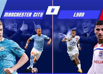 تشكيل مانشستر سيتي المتوقع أمام ليون اليوم في دوري أبطال أوروبا