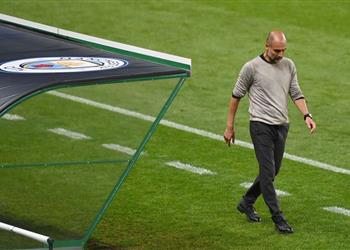 جوارديولا لن أشكو من التحكيم وكان على ستيرلينج تسجيل هدف التعادل