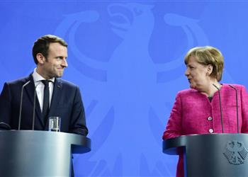 رئيس فرنسا يوجه رسالة لـ ميركل بعد تأهل ليون وباريس سان جيرمان لنصف نهائي دوري الأبطال