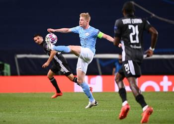 دي بروين يعلق على خطة جوارديولا أمام ليون ويختار أفضل لاعبي المباراة