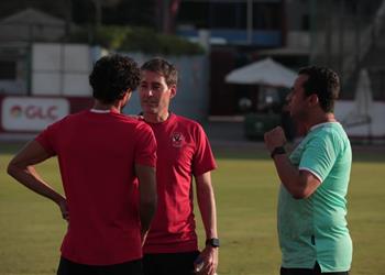 مران الأهلي جلسة بين فايلر ومحمد هاني وتقسيمة استعداد ا لمواجهة أسوان