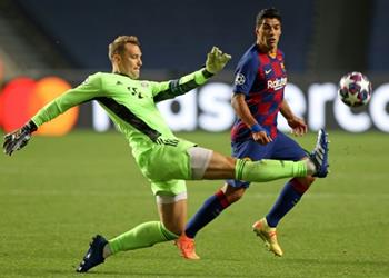 نوير طوينا صفحة برشلونة وليون قد يقصينا من دوري أبطال أوروبا