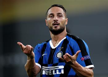 فيديو دي أمبروزيو يسجل هدف إنتر ميلان الثاني أمام شاختار