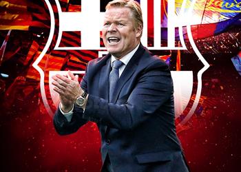 رسمي ا بارتوميو يعلن كومان مدير ا فني ا لـ برشلونة خلف ا لـ سيتين