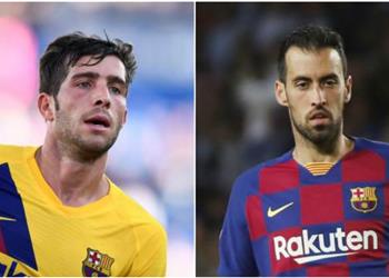 بعد تصريحات بارتوميو وكيل بوسكيتس وروبيرتو يكشف موقفهما من الرحيل عن برشلونة