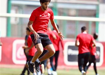 فحص طبي لـ أحمد الشيخ قبل مباراة الأهلي والزمالك