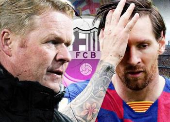 كومان يكشف تفاصيل حديثه مع جوارديولا عن مستقبل ميسي