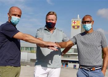 بيان رسمي برشلونة يستعين بـ بم هاجمه السابق في جهاز كومان