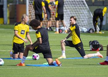 رويس والوافد الجديد من ريال مدريد يظهران في تدريبات بوروسيا دورتموند