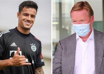 تقارير كومان معجب بـ كوتينيو ولم يحسم مصيره في برشلونة