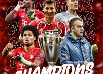 للمرة السادسة فيديو بايرن ميونخ بطل ا لـ دوري أبطال أوروبا بإسقاط باريس سان جيرمان