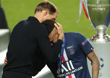 توخيل لو سجلنا الهدف الأول لحسمنا اللقب أمام بايرن ميونخ وفخور بنيمار