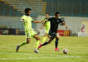 بالفيديو إبراهيم حسن يسجل هدف بيراميدز الأول أمام الإنتاج الحربي
