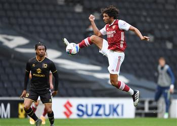 محمد النني يعلق على هدفه في مباراة آرسنال وميلتون