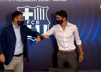 هروب واختباء قرار غريب من بارتوميو بعد توقيع برشلونة مع ترينكاو بسبب ميسي