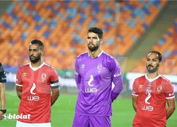 شريف إكرامي بعد هدف مروان محسن أمام الجونة ربنا كبير