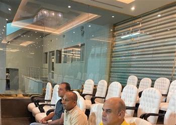 جهاز منتخب مصر يحضر مباراة الزمالك والمقاولون العرب في الدوري